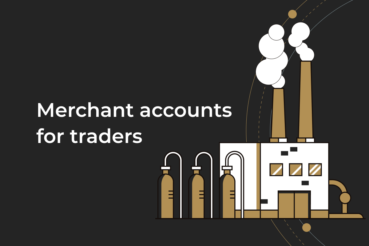 Merchant account for trading companies
